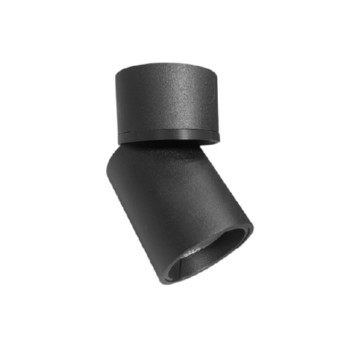 SPOT ALUMINIO  P/ GU10 DIAM 5,8CM NEGRO